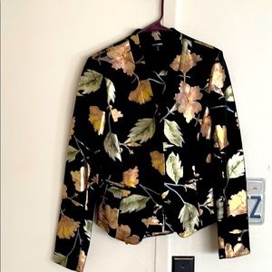 Fashion Nova black and metallic blazer